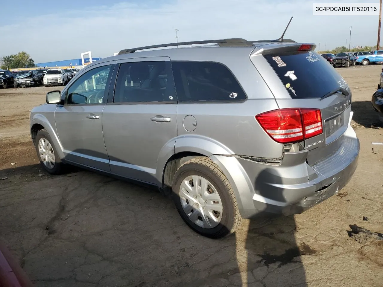 2017 Dodge Journey Se VIN: 3C4PDCAB5HT520116 Lot: 74563394