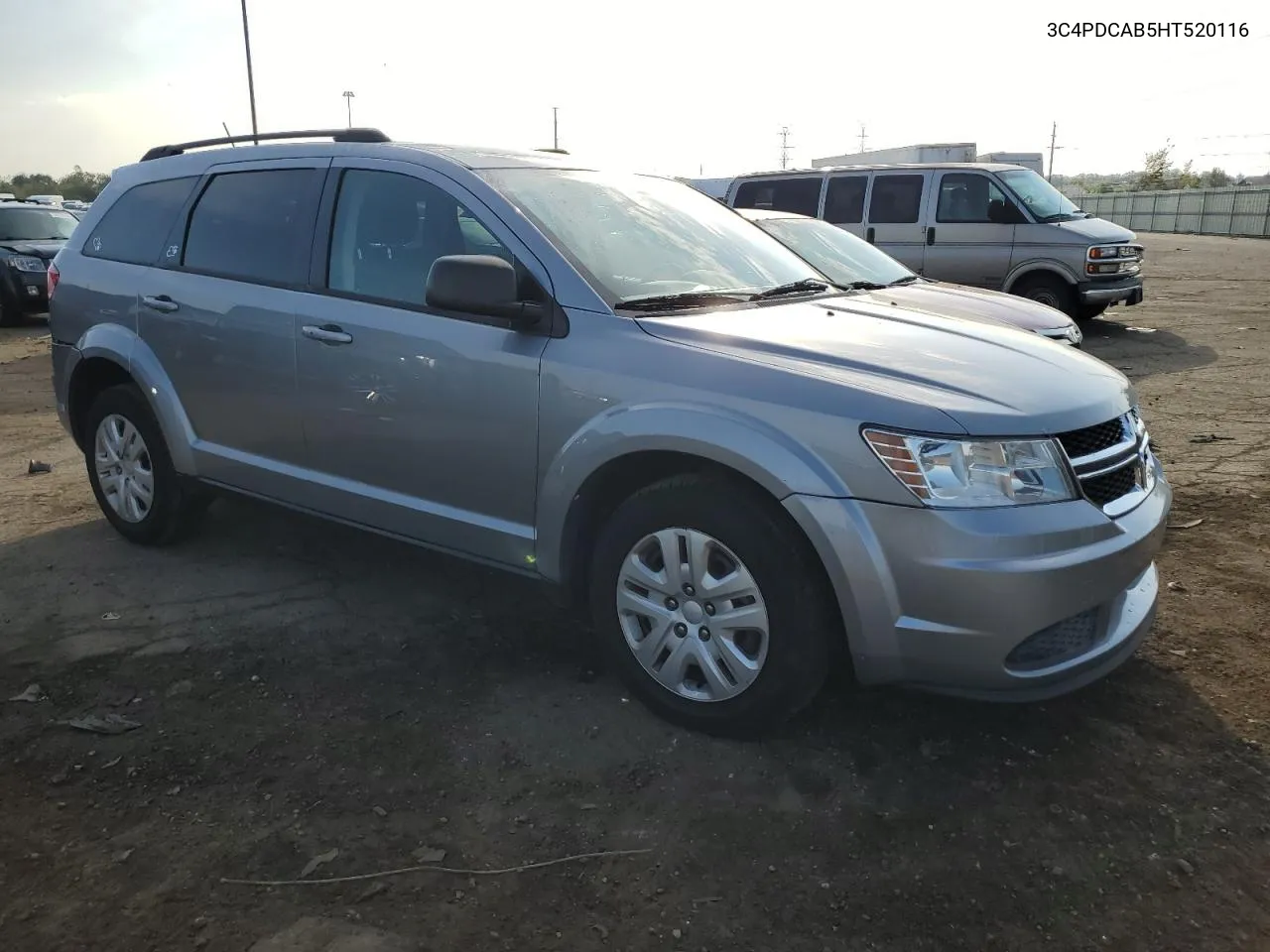 2017 Dodge Journey Se VIN: 3C4PDCAB5HT520116 Lot: 74563394