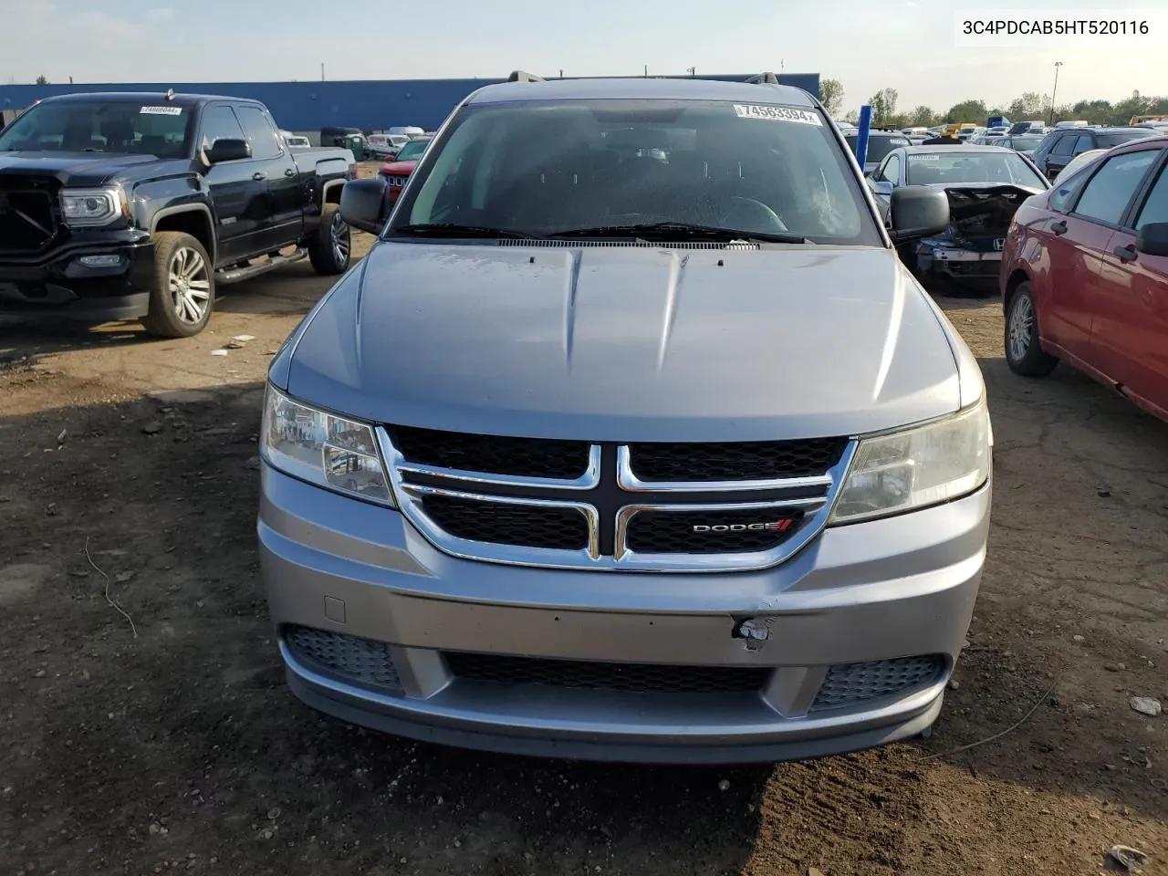 2017 Dodge Journey Se VIN: 3C4PDCAB5HT520116 Lot: 74563394