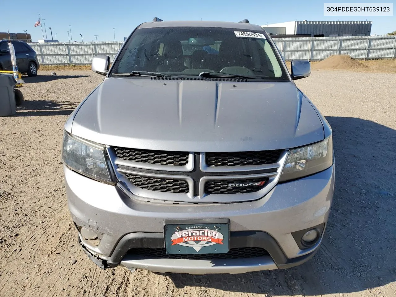 2017 Dodge Journey Gt VIN: 3C4PDDEG0HT639123 Lot: 74586994