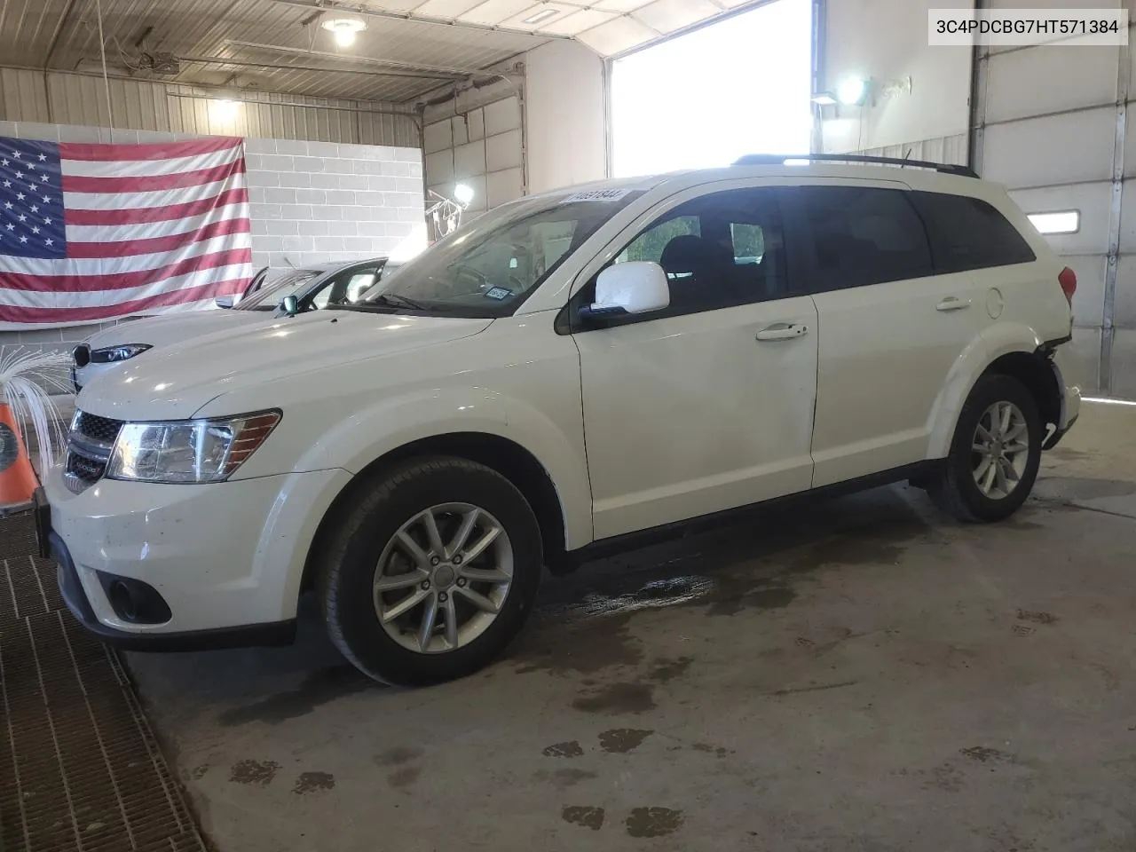 2017 Dodge Journey Sxt VIN: 3C4PDCBG7HT571384 Lot: 74691844