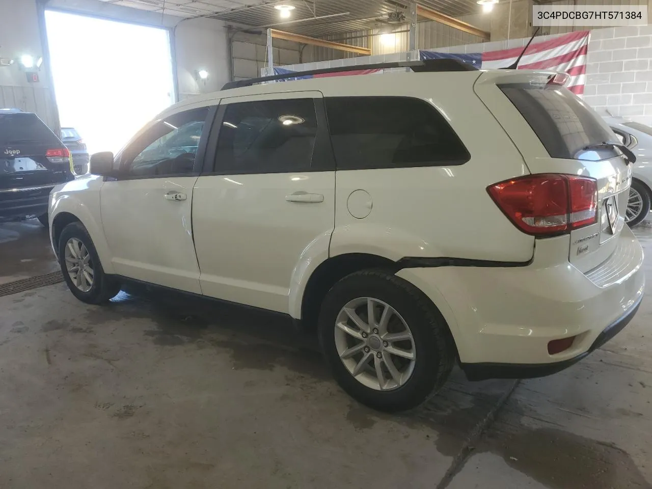 2017 Dodge Journey Sxt VIN: 3C4PDCBG7HT571384 Lot: 74691844