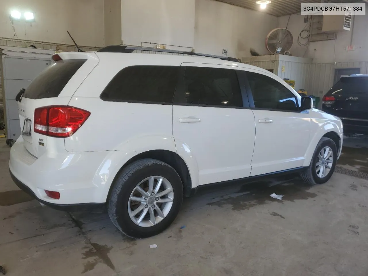 2017 Dodge Journey Sxt VIN: 3C4PDCBG7HT571384 Lot: 74691844