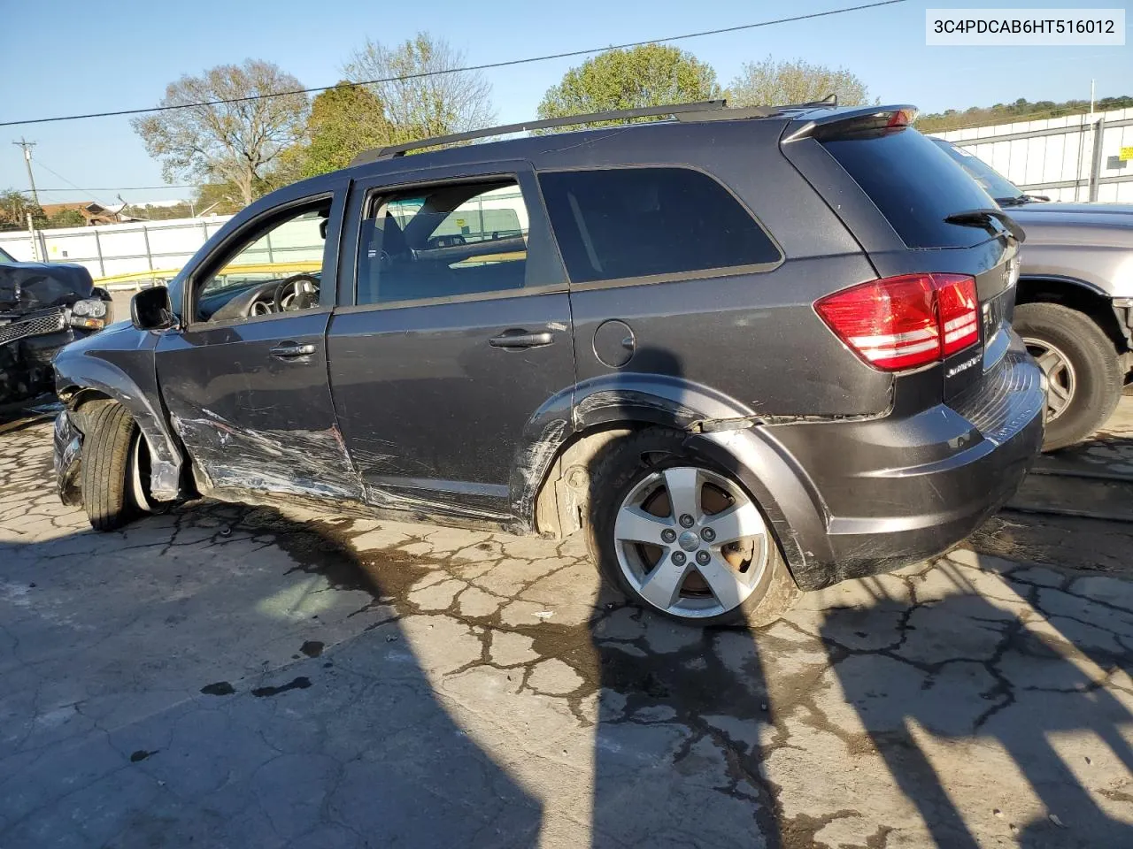 2017 Dodge Journey Se VIN: 3C4PDCAB6HT516012 Lot: 74721404