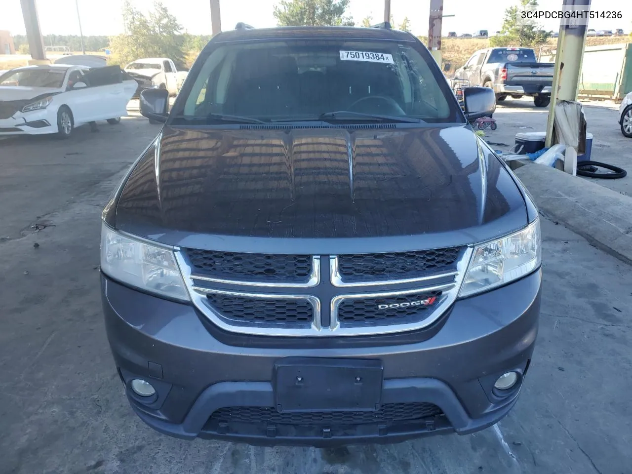 2017 Dodge Journey Sxt VIN: 3C4PDCBG4HT514236 Lot: 75019384