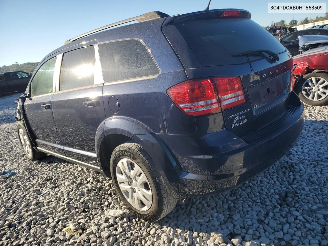 2017 Dodge Journey Se VIN: 3C4PDCAB0HT568509 Lot: 75271984