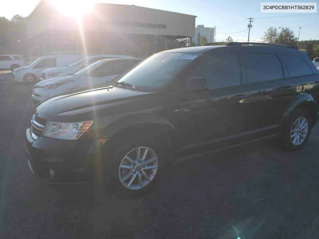 2017 Dodge Journey Sxt VIN: 3C4PDCBB1HT562829 Lot: 75339994