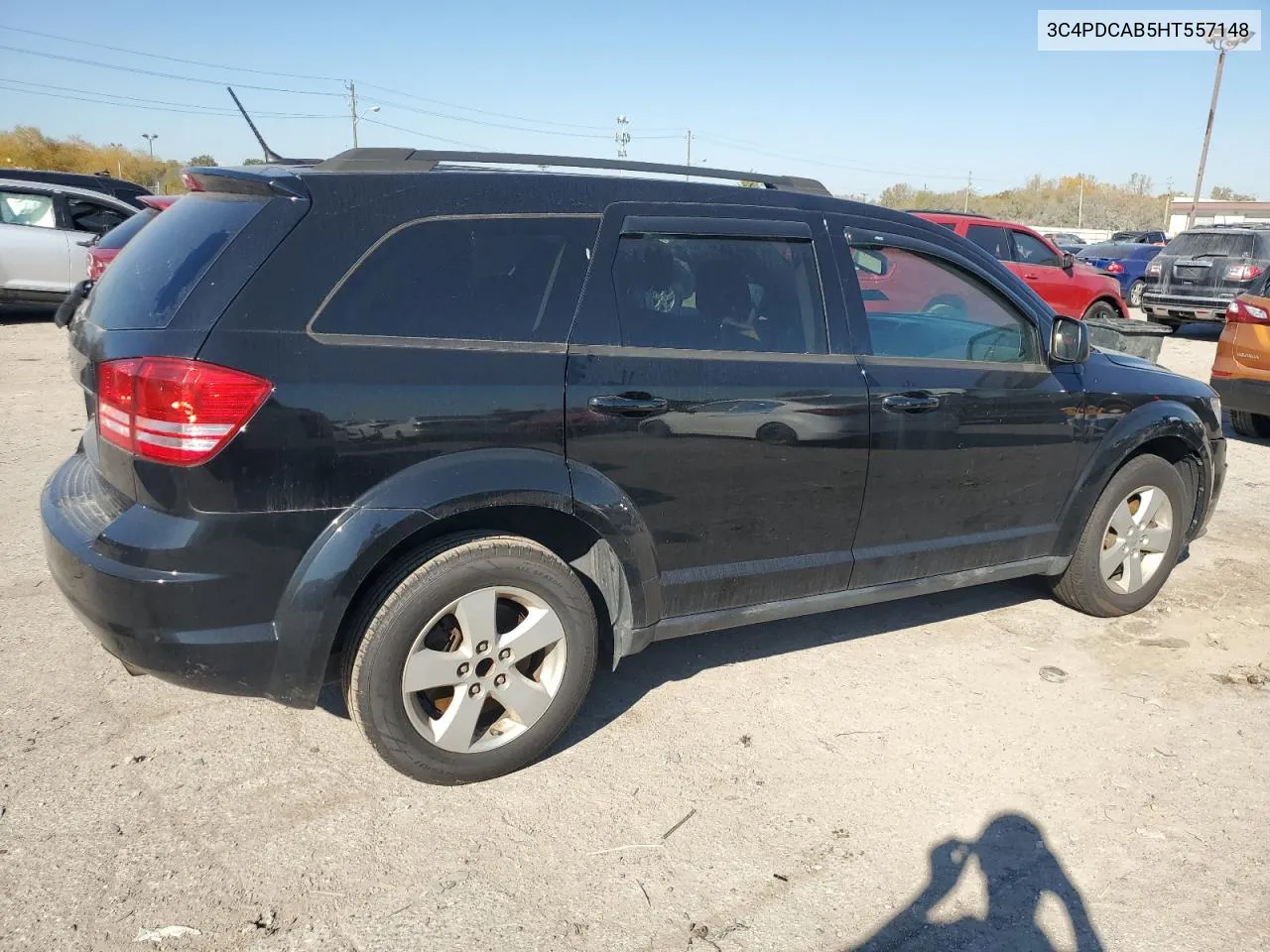 2017 Dodge Journey Se VIN: 3C4PDCAB5HT557148 Lot: 75416574