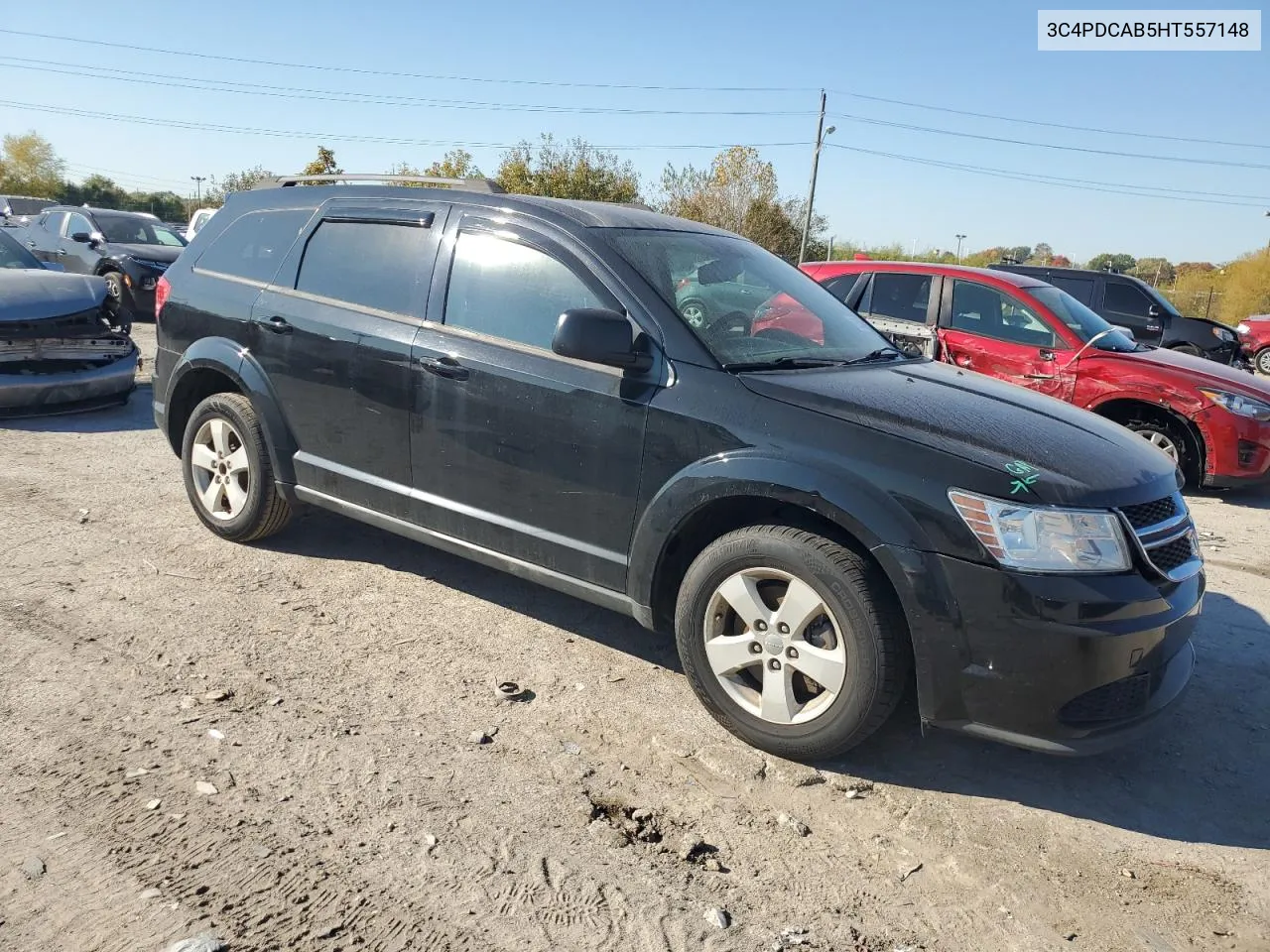 2017 Dodge Journey Se VIN: 3C4PDCAB5HT557148 Lot: 75416574