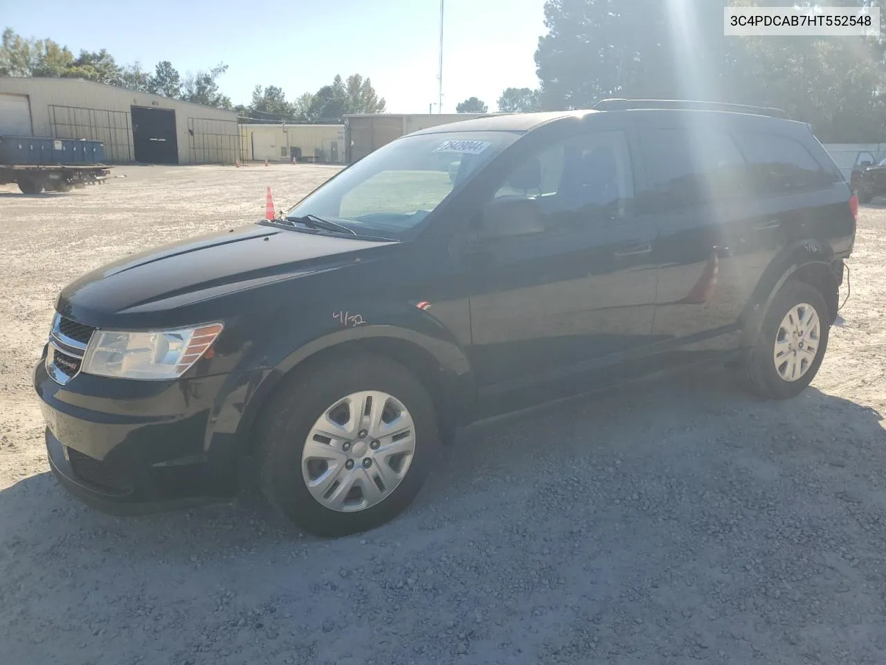 2017 Dodge Journey Se VIN: 3C4PDCAB7HT552548 Lot: 75429044