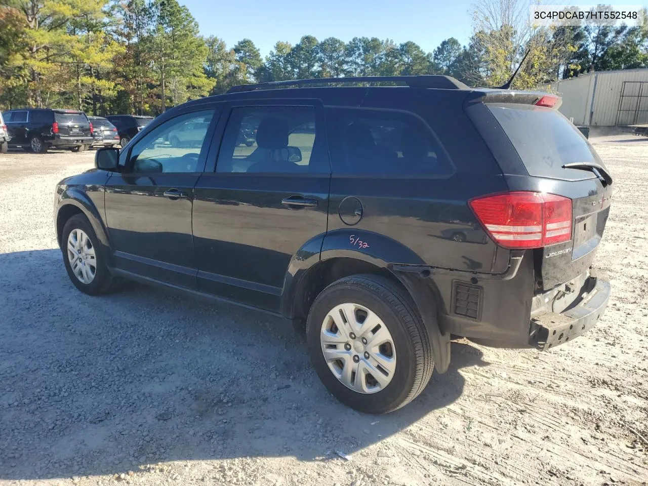 2017 Dodge Journey Se VIN: 3C4PDCAB7HT552548 Lot: 75429044