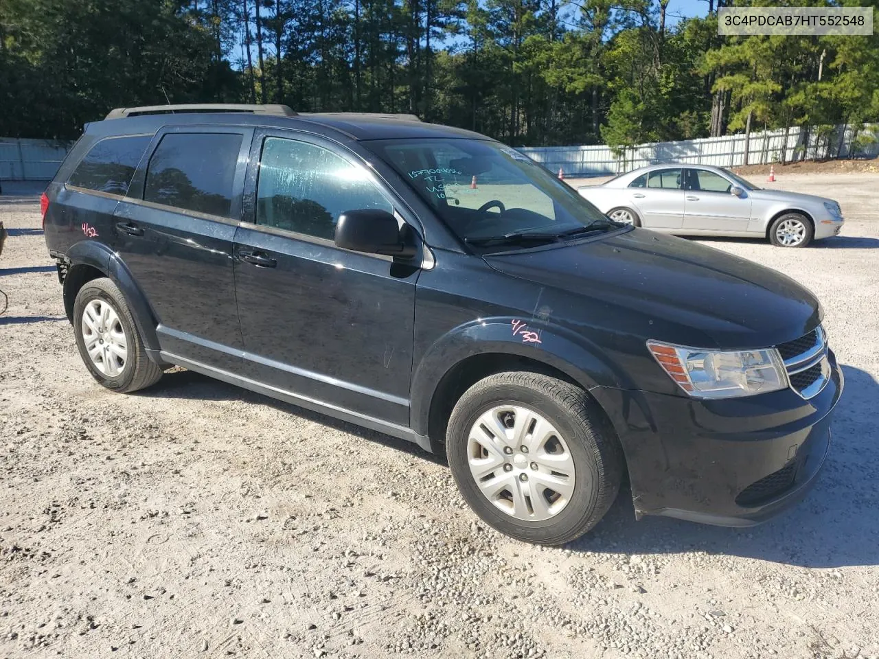 2017 Dodge Journey Se VIN: 3C4PDCAB7HT552548 Lot: 75429044