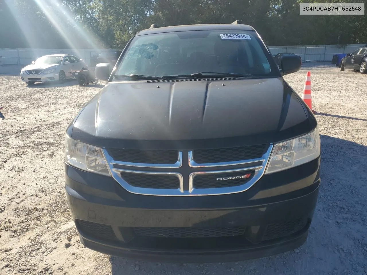 2017 Dodge Journey Se VIN: 3C4PDCAB7HT552548 Lot: 75429044