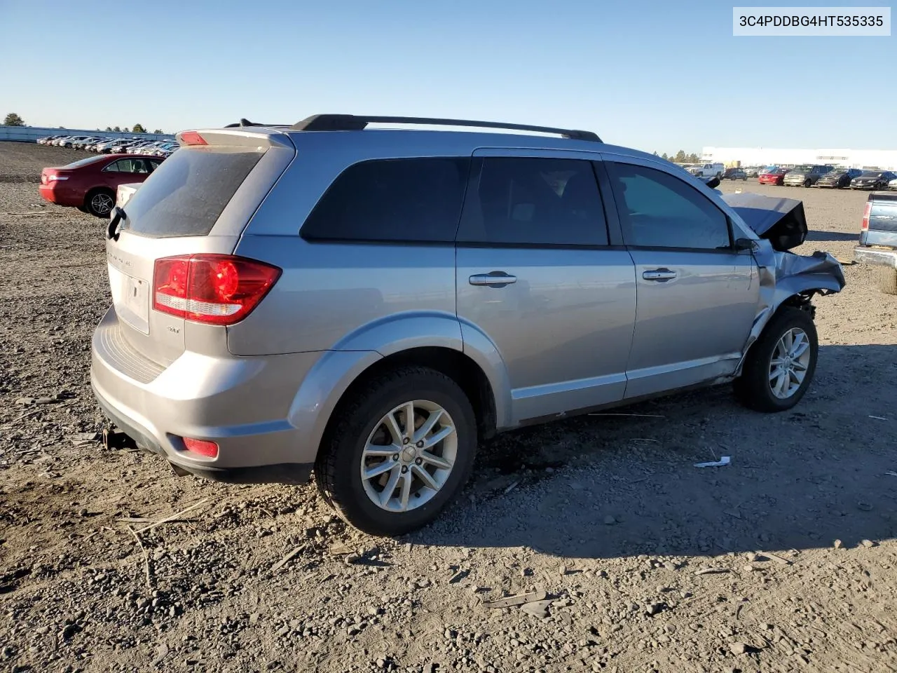 2017 Dodge Journey Sxt VIN: 3C4PDDBG4HT535335 Lot: 75641444