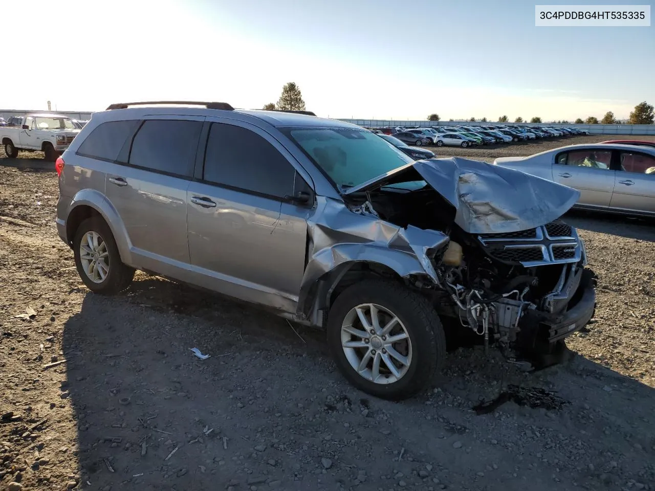 2017 Dodge Journey Sxt VIN: 3C4PDDBG4HT535335 Lot: 75641444