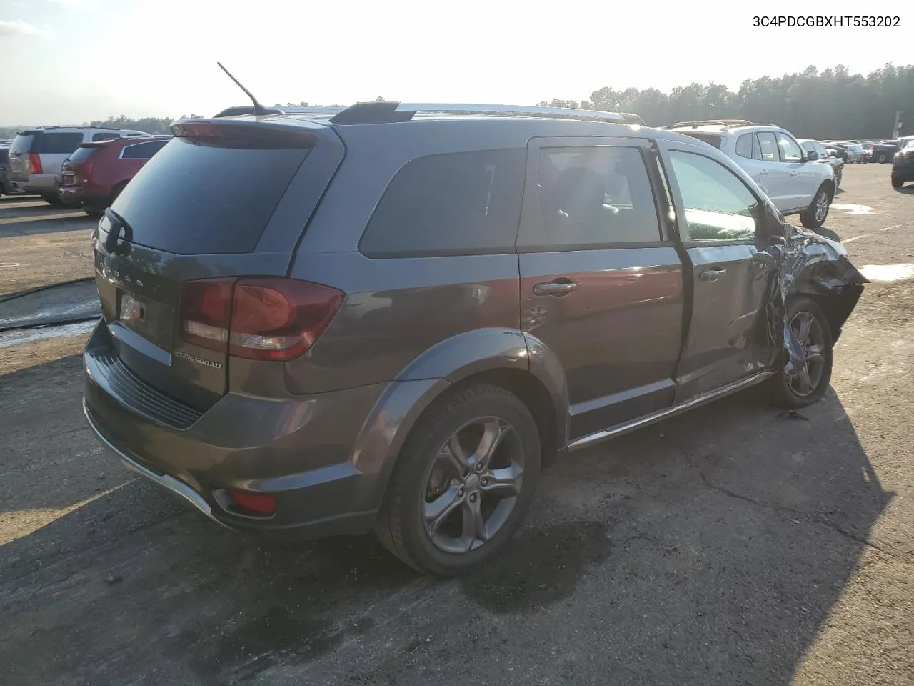 2017 Dodge Journey Crossroad VIN: 3C4PDCGBXHT553202 Lot: 75831134