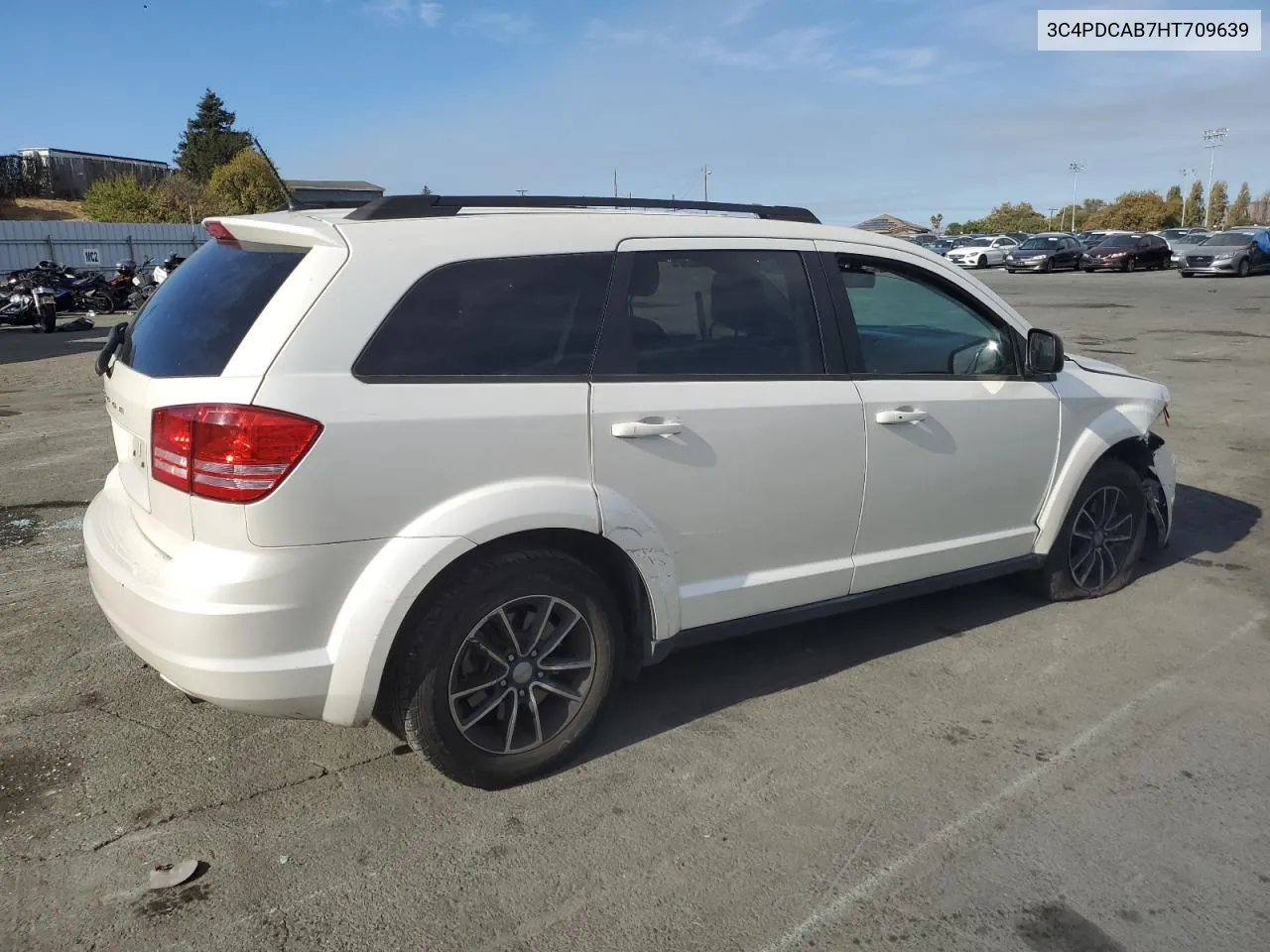 2017 Dodge Journey Se VIN: 3C4PDCAB7HT709639 Lot: 75869184