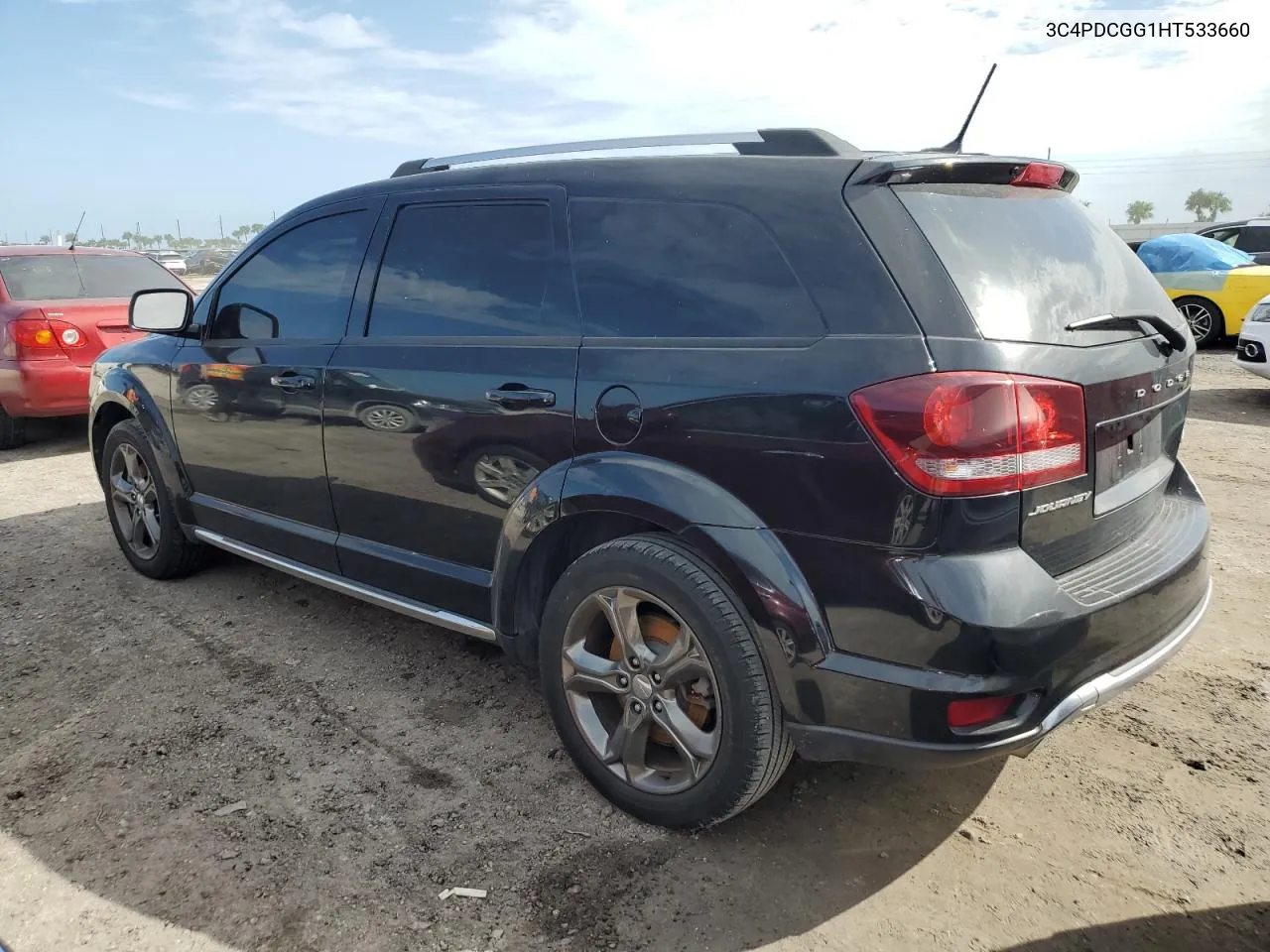 2017 Dodge Journey Crossroad VIN: 3C4PDCGG1HT533660 Lot: 76044264