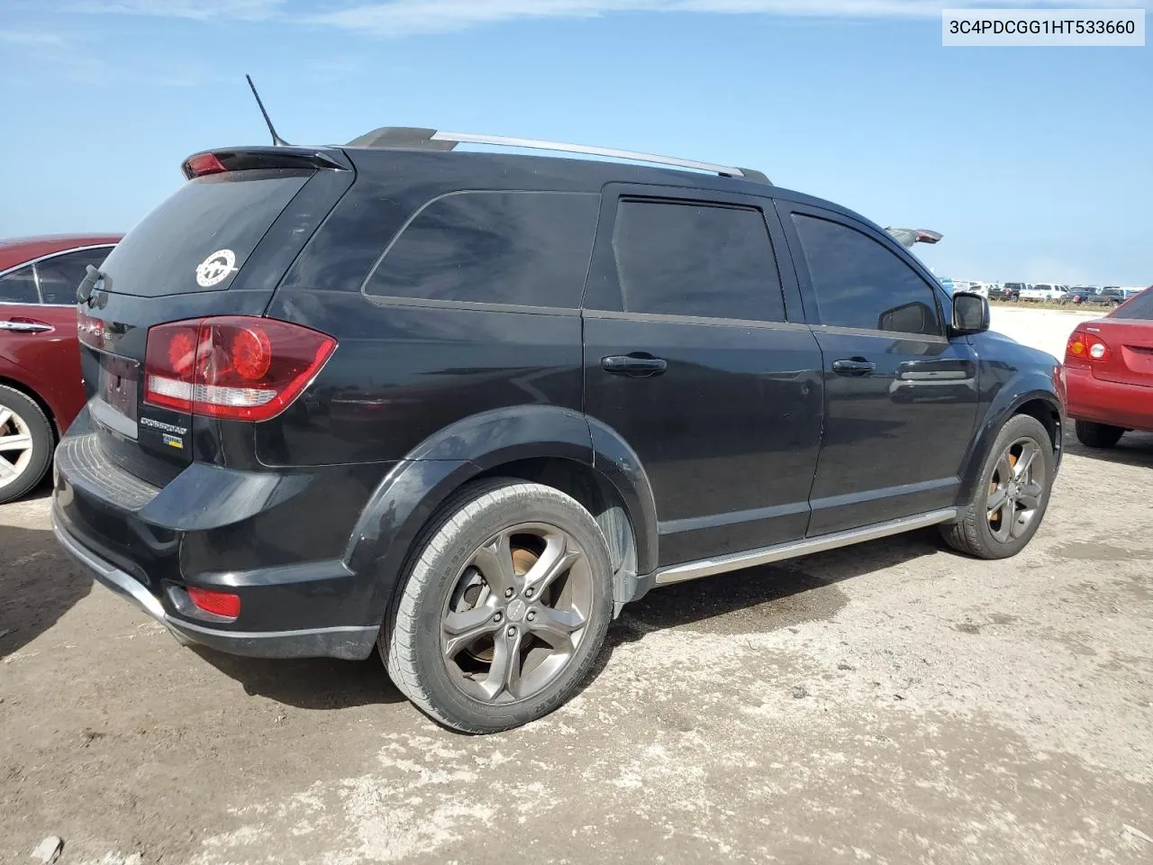 2017 Dodge Journey Crossroad VIN: 3C4PDCGG1HT533660 Lot: 76044264