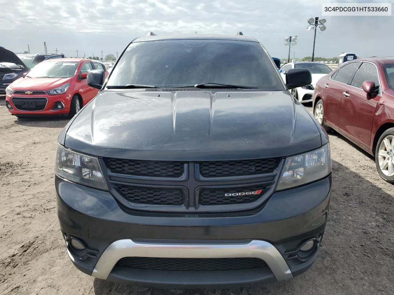 2017 Dodge Journey Crossroad VIN: 3C4PDCGG1HT533660 Lot: 76044264