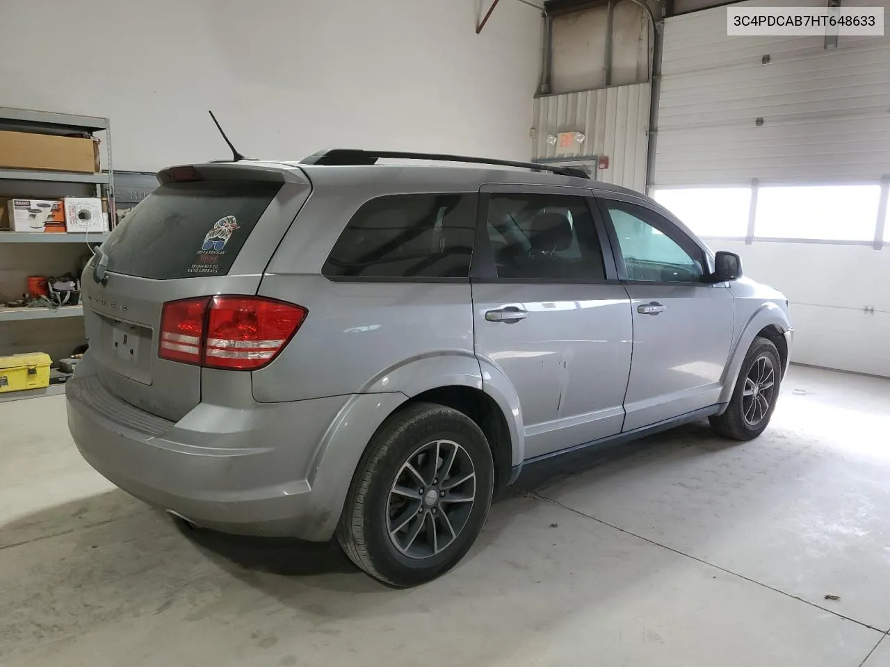 2017 Dodge Journey Se VIN: 3C4PDCAB7HT648633 Lot: 76119654