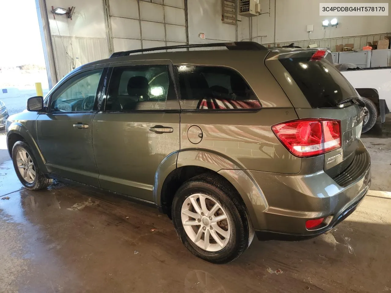 2017 Dodge Journey Sxt VIN: 3C4PDDBG4HT578170 Lot: 76269084