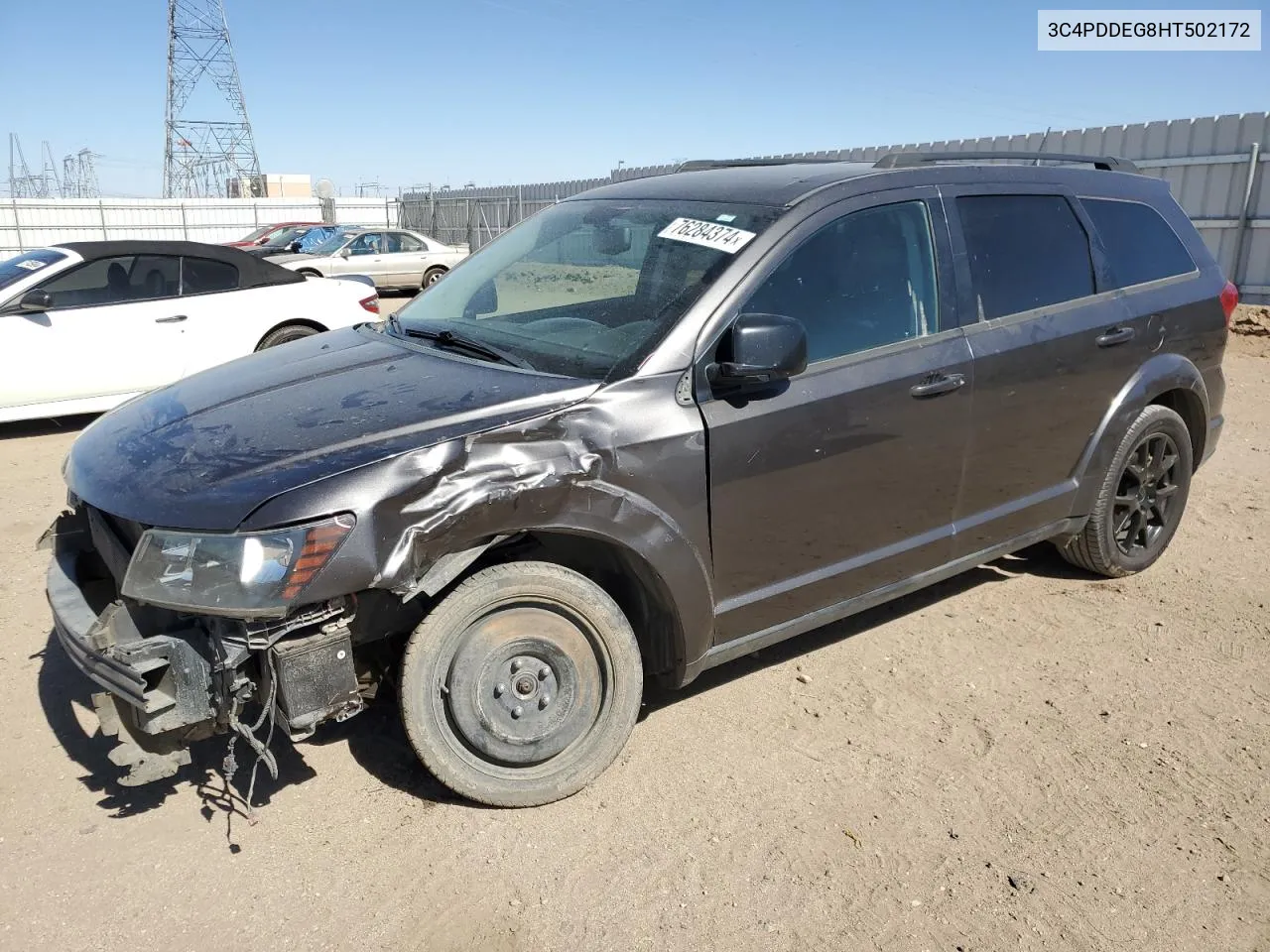 3C4PDDEG8HT502172 2017 Dodge Journey Gt