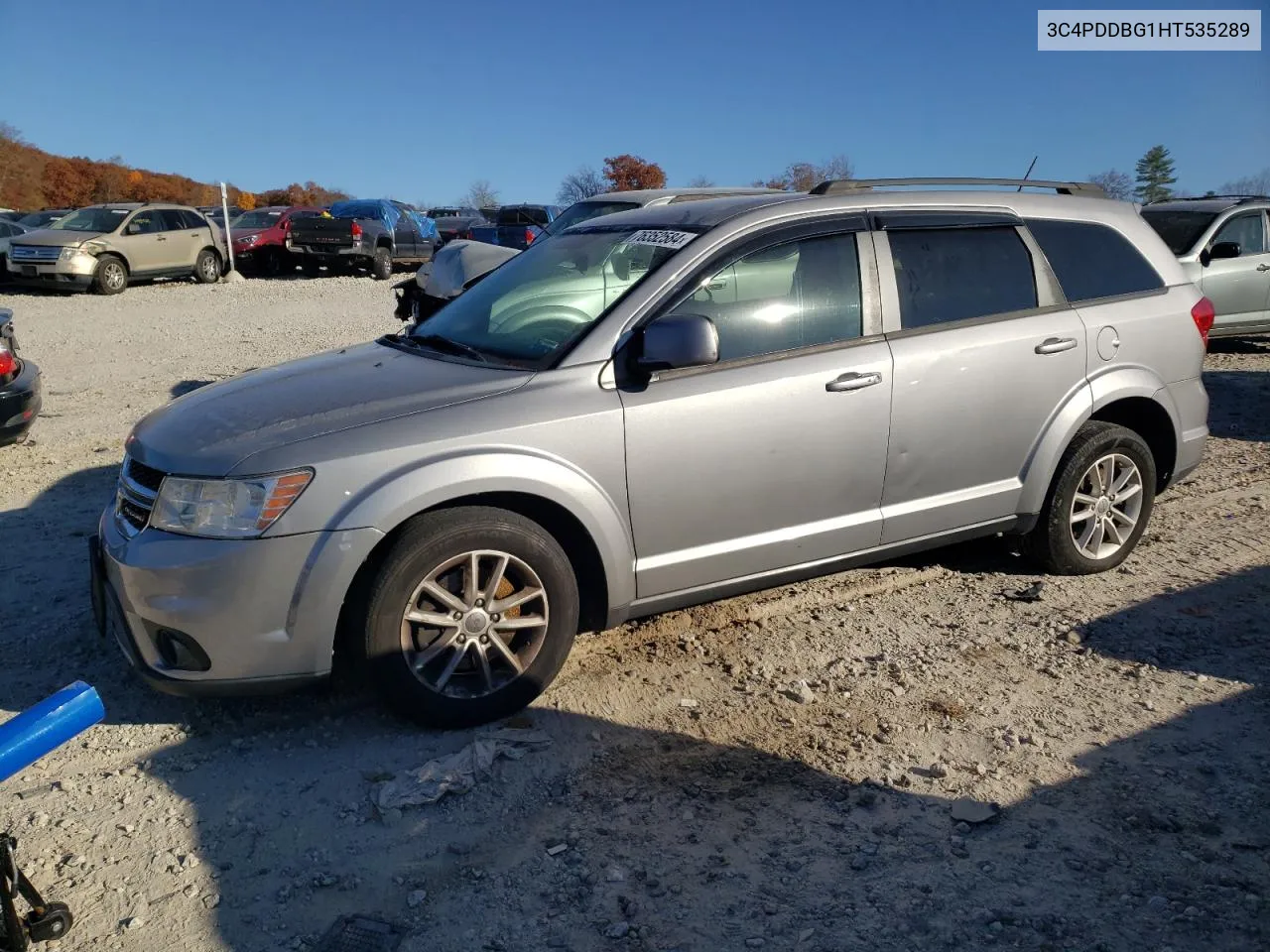 2017 Dodge Journey Sxt VIN: 3C4PDDBG1HT535289 Lot: 76352584