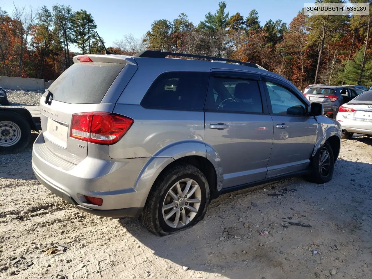 2017 Dodge Journey Sxt VIN: 3C4PDDBG1HT535289 Lot: 76352584