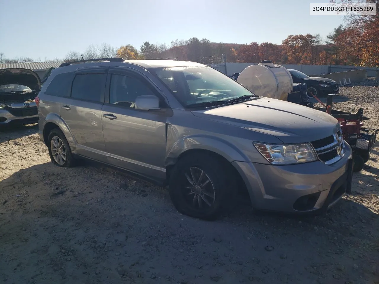 2017 Dodge Journey Sxt VIN: 3C4PDDBG1HT535289 Lot: 76352584