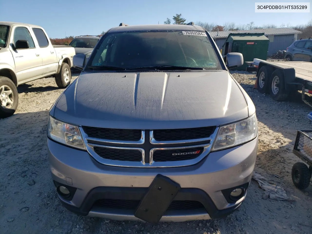 2017 Dodge Journey Sxt VIN: 3C4PDDBG1HT535289 Lot: 76352584