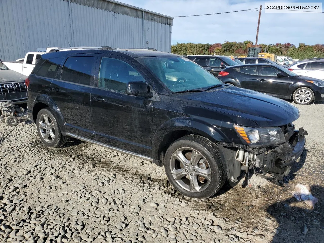 2017 Dodge Journey Crossroad VIN: 3C4PDDGG9HT542032 Lot: 76407554