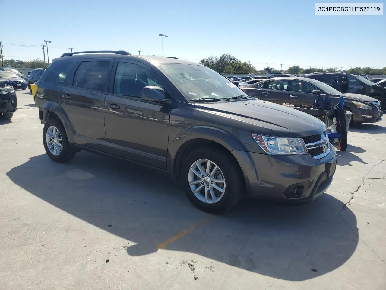 2017 Dodge Journey Sxt VIN: 3C4PDCBG1HT523119 Lot: 76589344