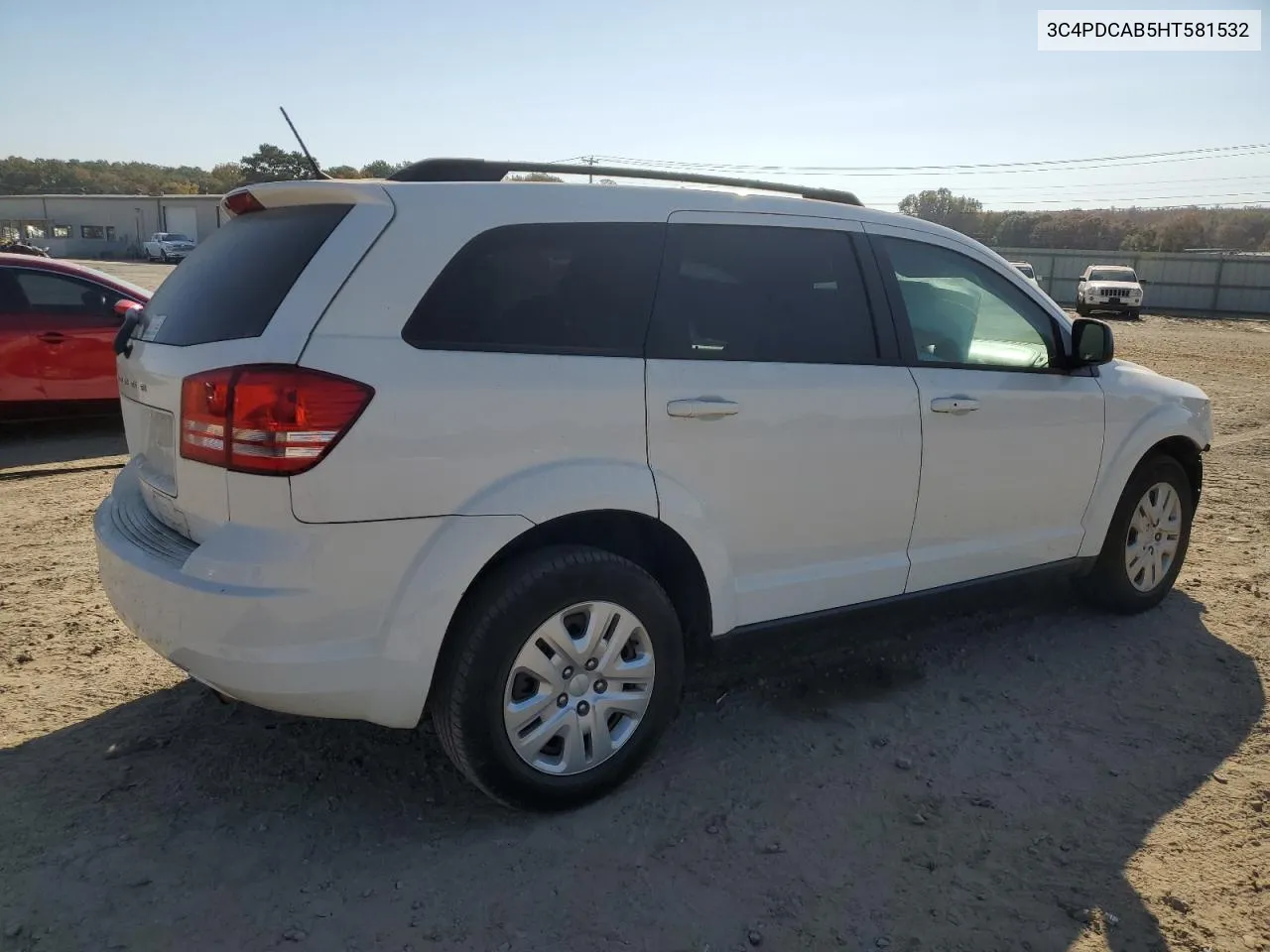 2017 Dodge Journey Se VIN: 3C4PDCAB5HT581532 Lot: 77165654