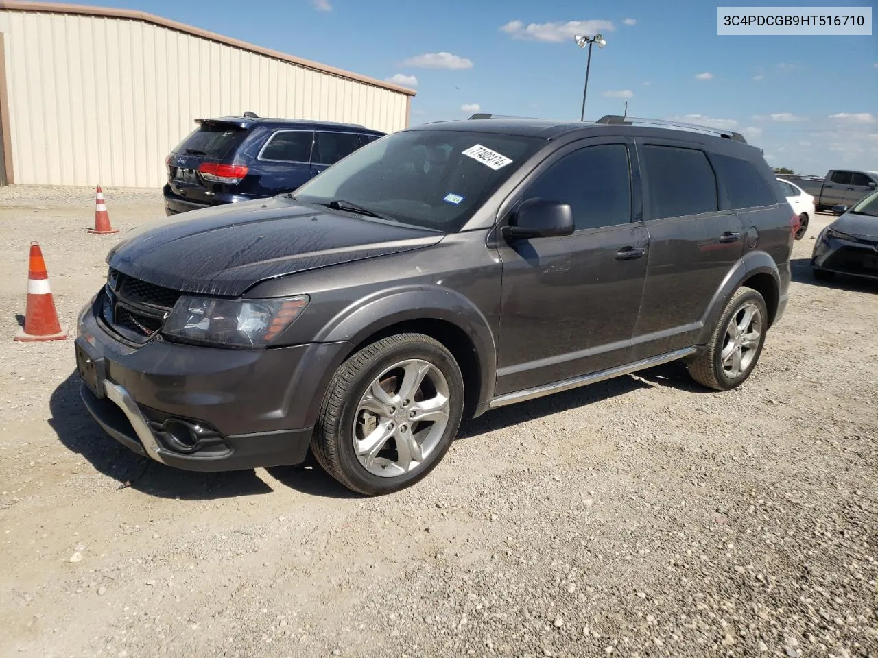 2017 Dodge Journey Crossroad VIN: 3C4PDCGB9HT516710 Lot: 77402474