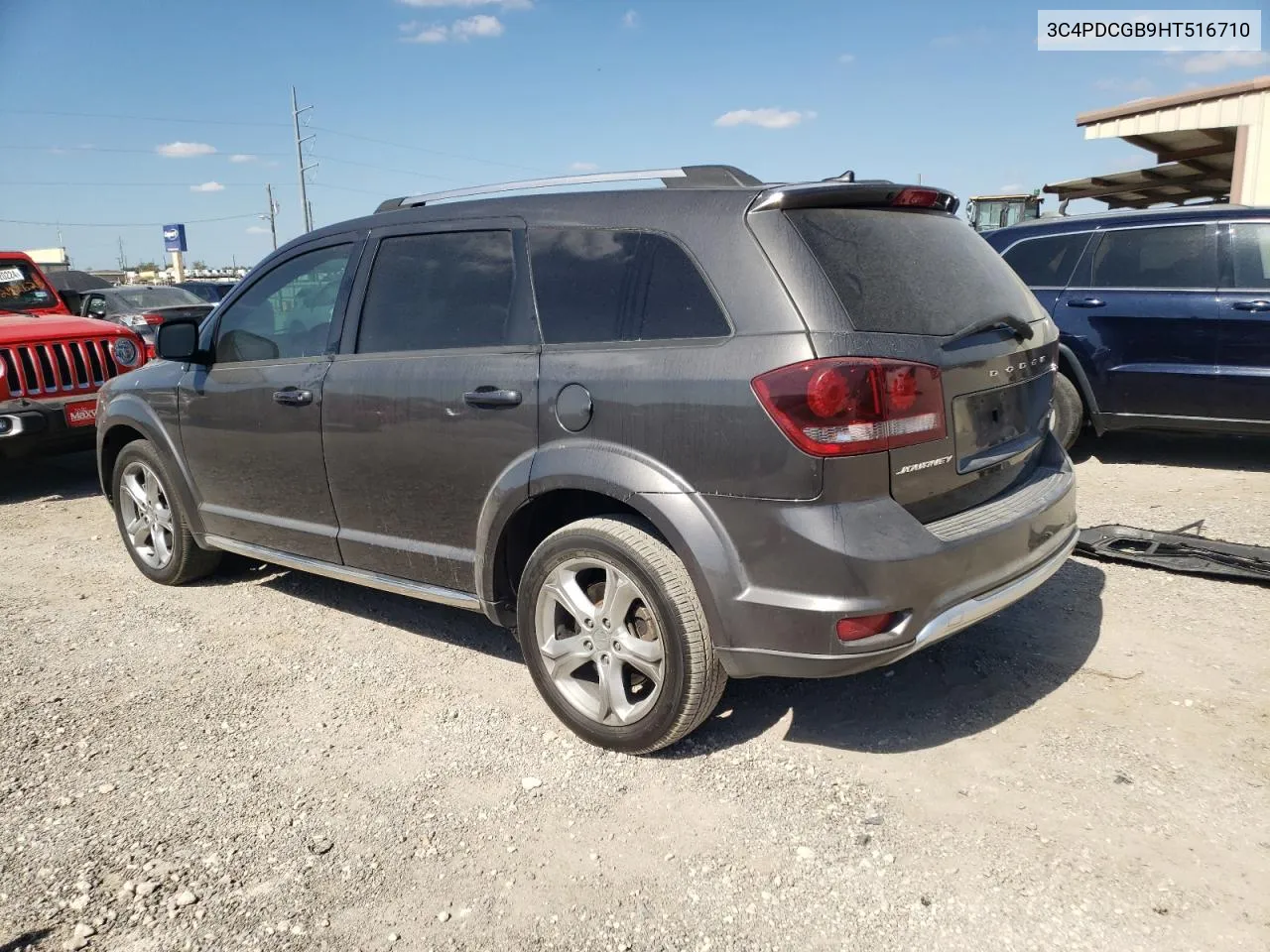 2017 Dodge Journey Crossroad VIN: 3C4PDCGB9HT516710 Lot: 77402474