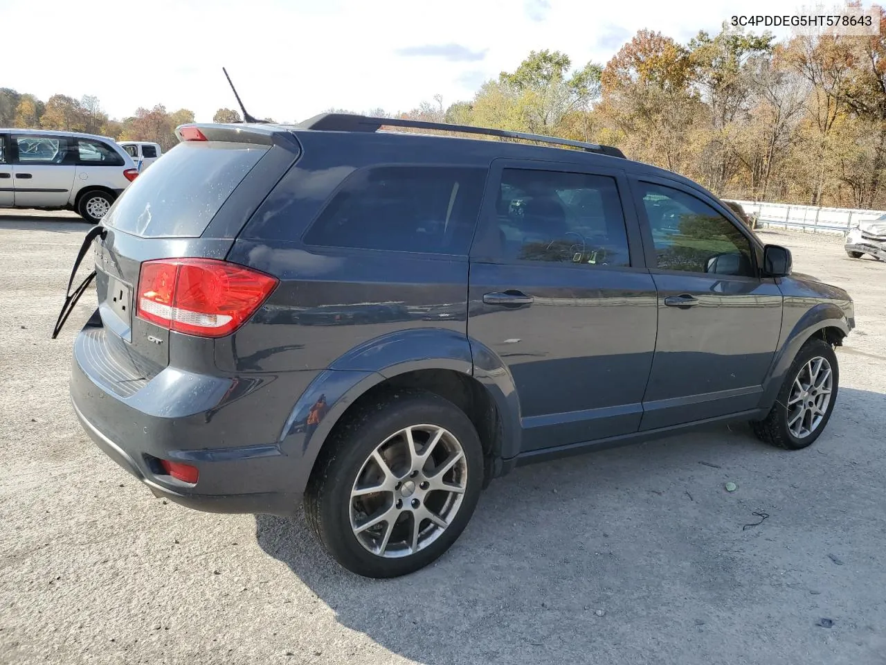 2017 Dodge Journey Gt VIN: 3C4PDDEG5HT578643 Lot: 77438094