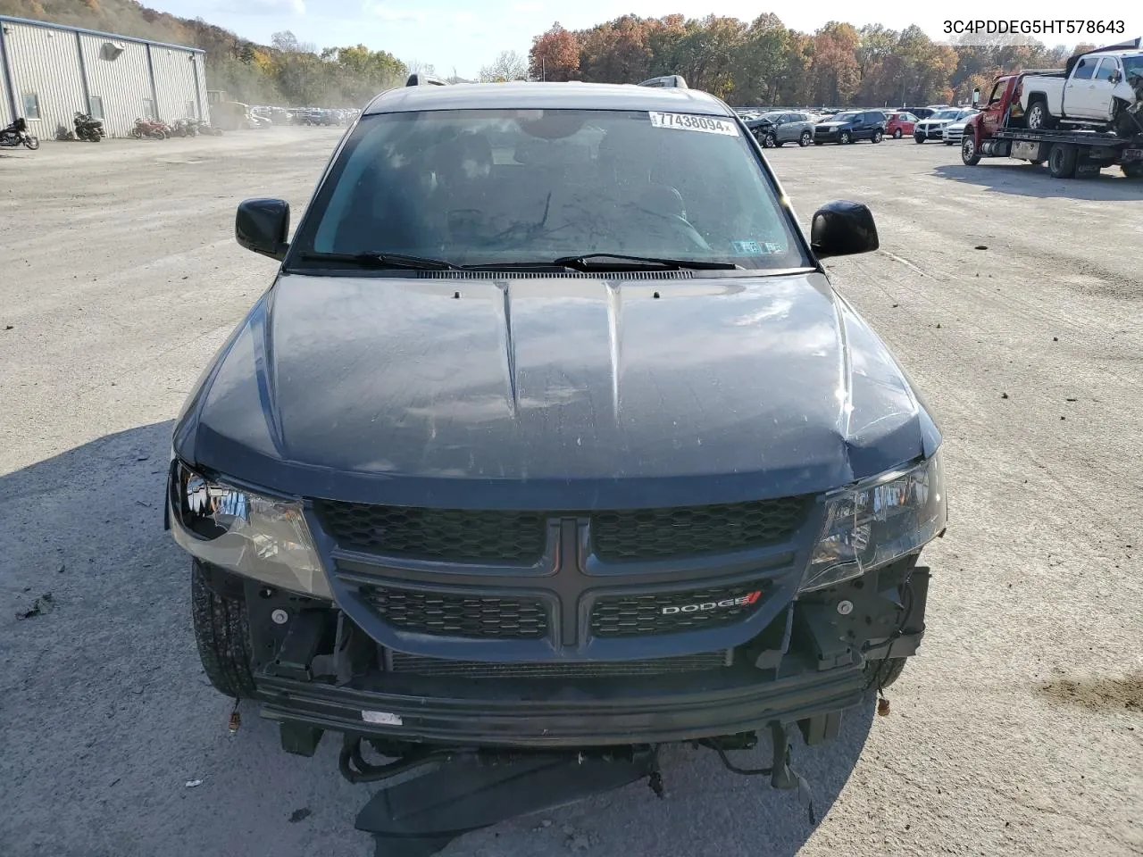 2017 Dodge Journey Gt VIN: 3C4PDDEG5HT578643 Lot: 77438094