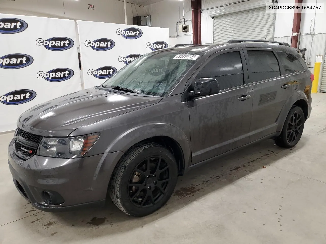 2017 Dodge Journey Sxt VIN: 3C4PDCBB9HT684757 Lot: 77476554