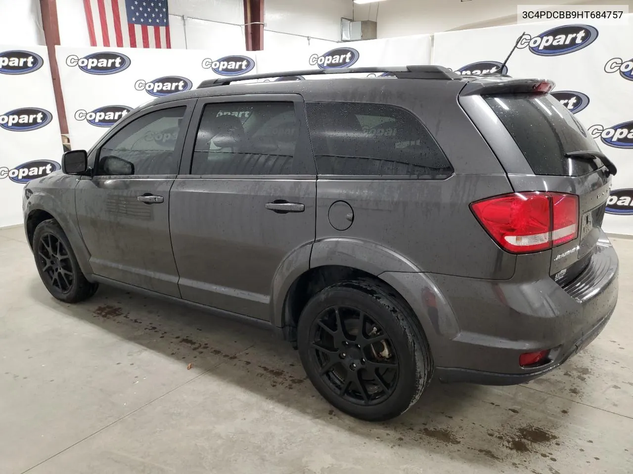 2017 Dodge Journey Sxt VIN: 3C4PDCBB9HT684757 Lot: 77476554