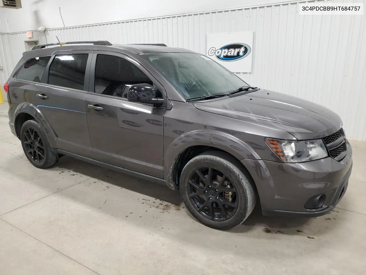 2017 Dodge Journey Sxt VIN: 3C4PDCBB9HT684757 Lot: 77476554