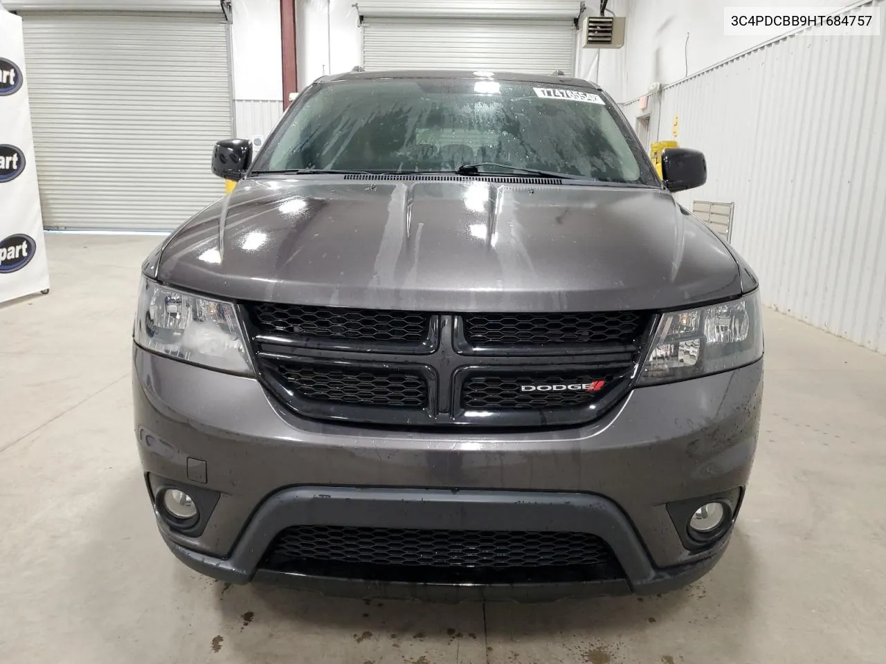 2017 Dodge Journey Sxt VIN: 3C4PDCBB9HT684757 Lot: 77476554