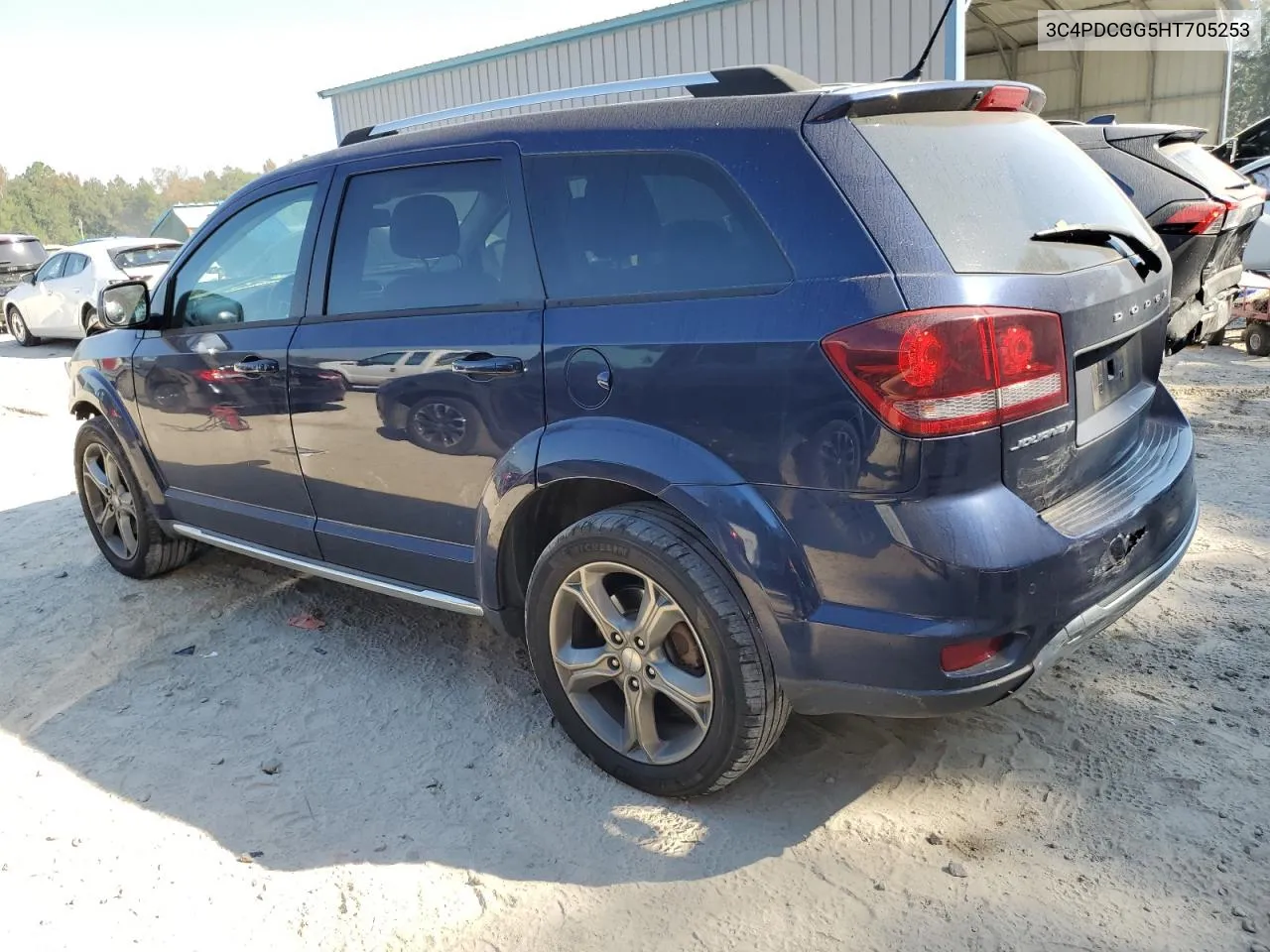 2017 Dodge Journey Crossroad VIN: 3C4PDCGG5HT705253 Lot: 77752334