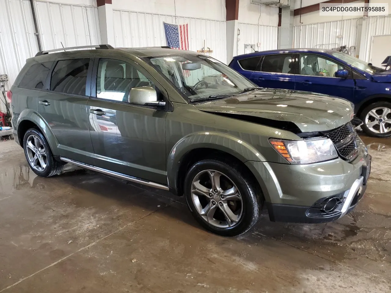 2017 Dodge Journey Crossroad VIN: 3C4PDDGG8HT595885 Lot: 77806994