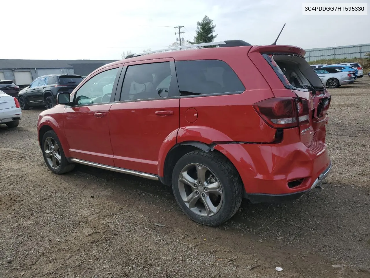 2017 Dodge Journey Crossroad VIN: 3C4PDDGG7HT595330 Lot: 77834324