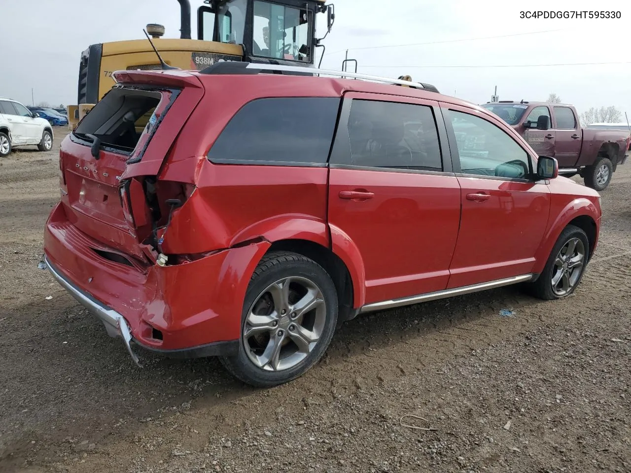 2017 Dodge Journey Crossroad VIN: 3C4PDDGG7HT595330 Lot: 77834324