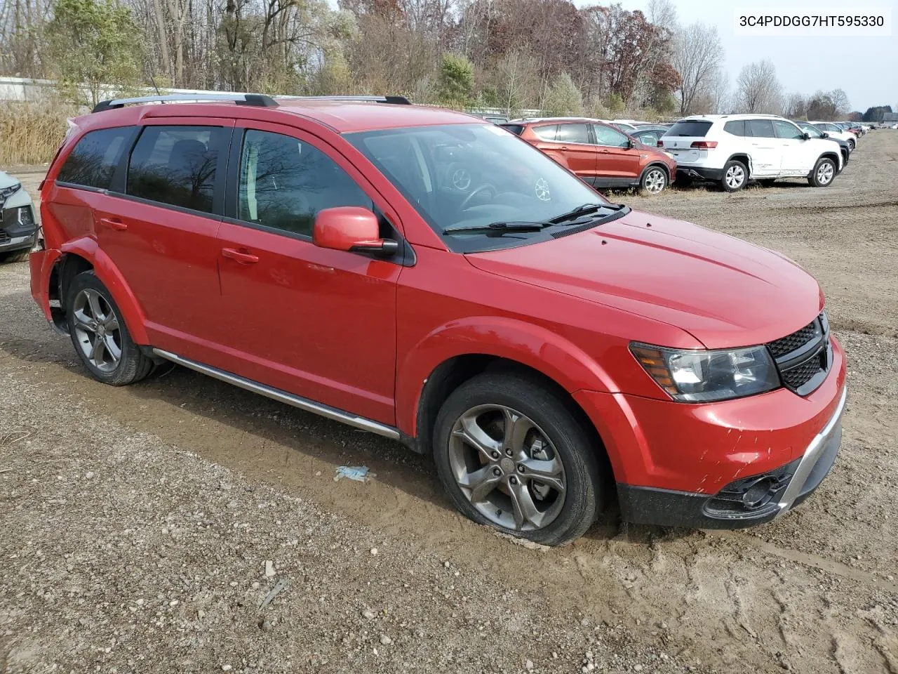 2017 Dodge Journey Crossroad VIN: 3C4PDDGG7HT595330 Lot: 77834324