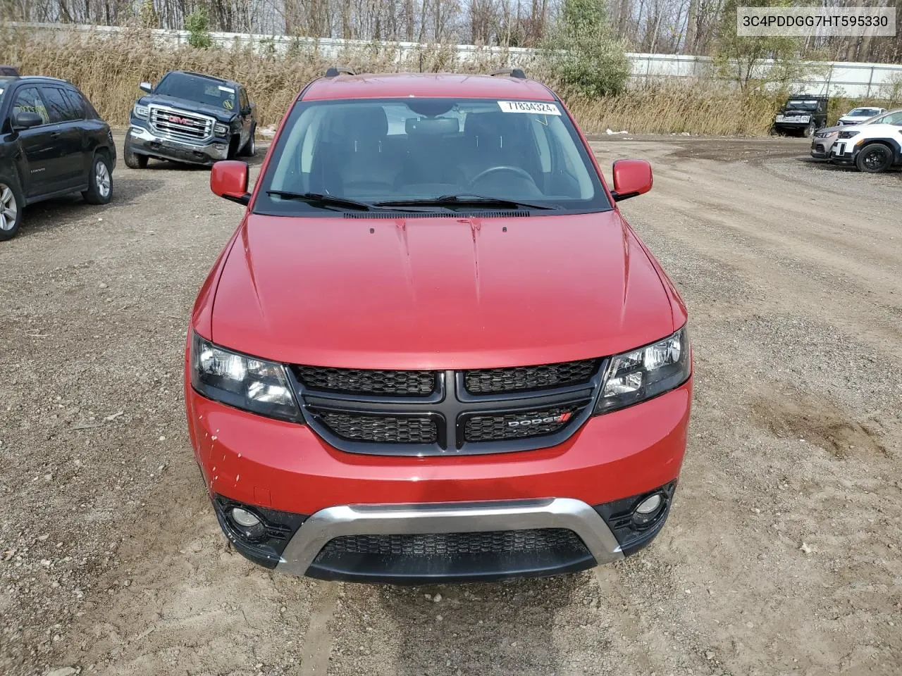 2017 Dodge Journey Crossroad VIN: 3C4PDDGG7HT595330 Lot: 77834324