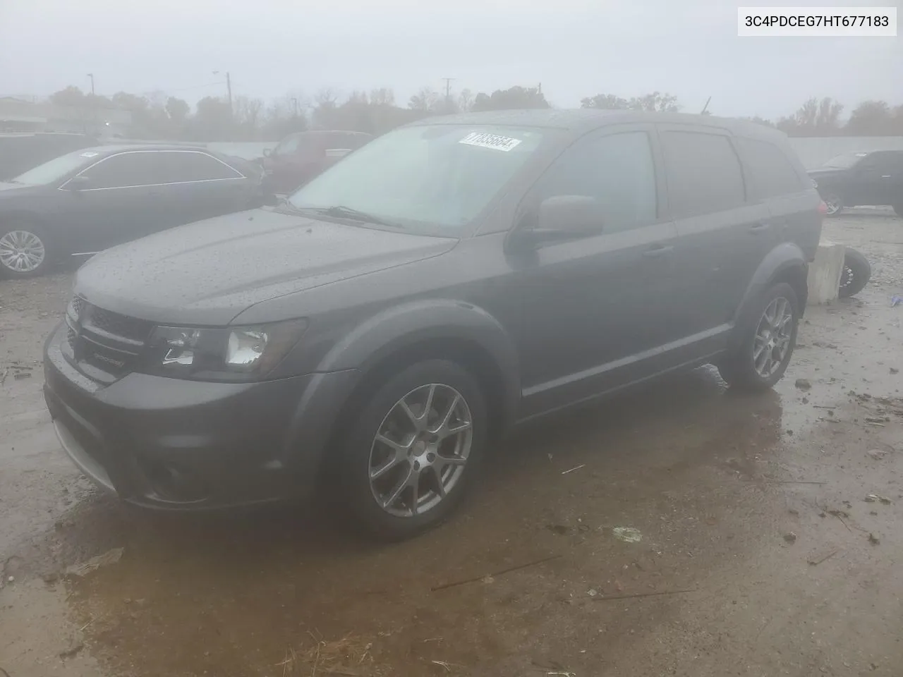 2017 Dodge Journey Gt VIN: 3C4PDCEG7HT677183 Lot: 77835664