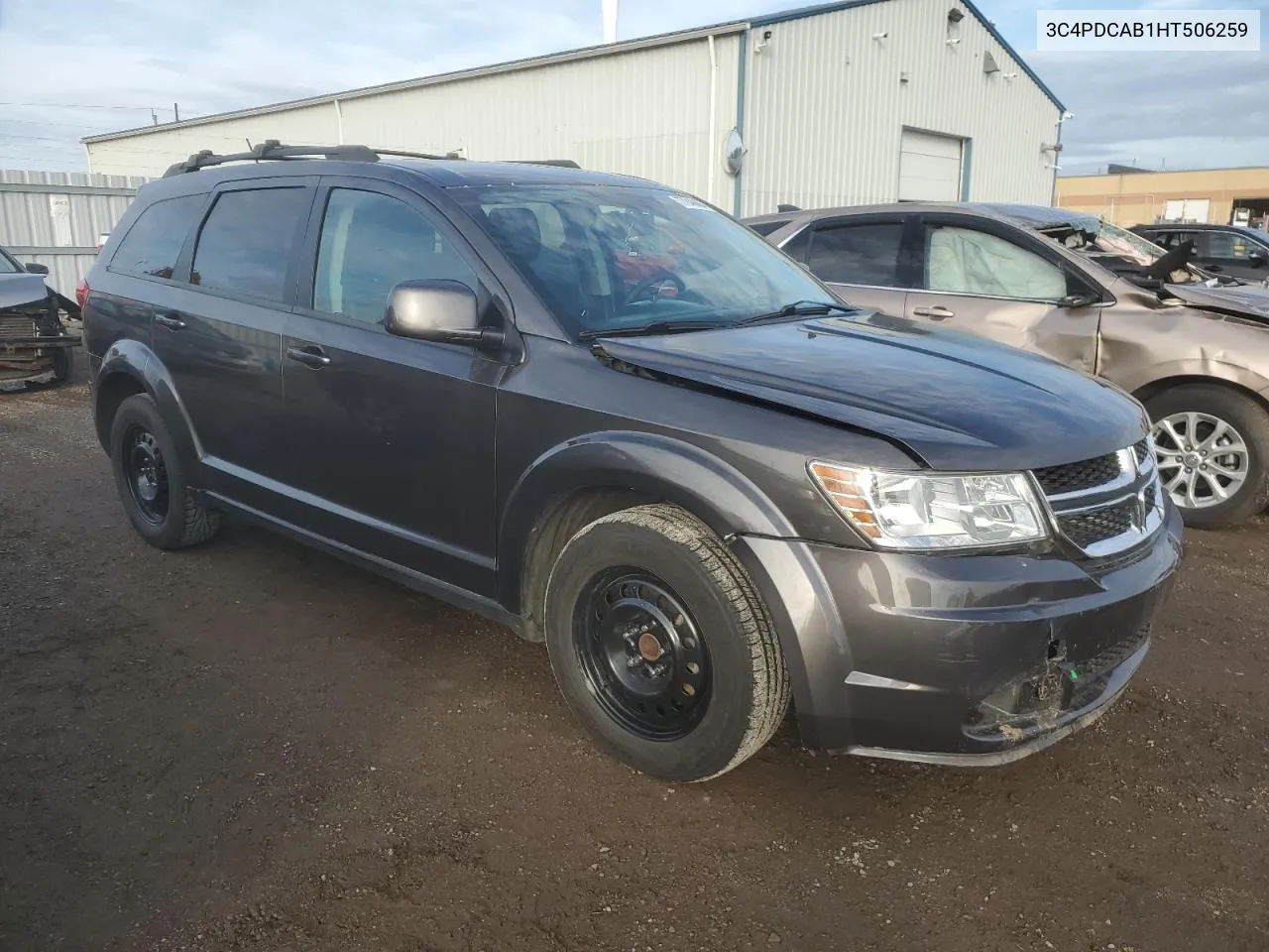 2017 Dodge Journey Se VIN: 3C4PDCAB1HT506259 Lot: 77846864